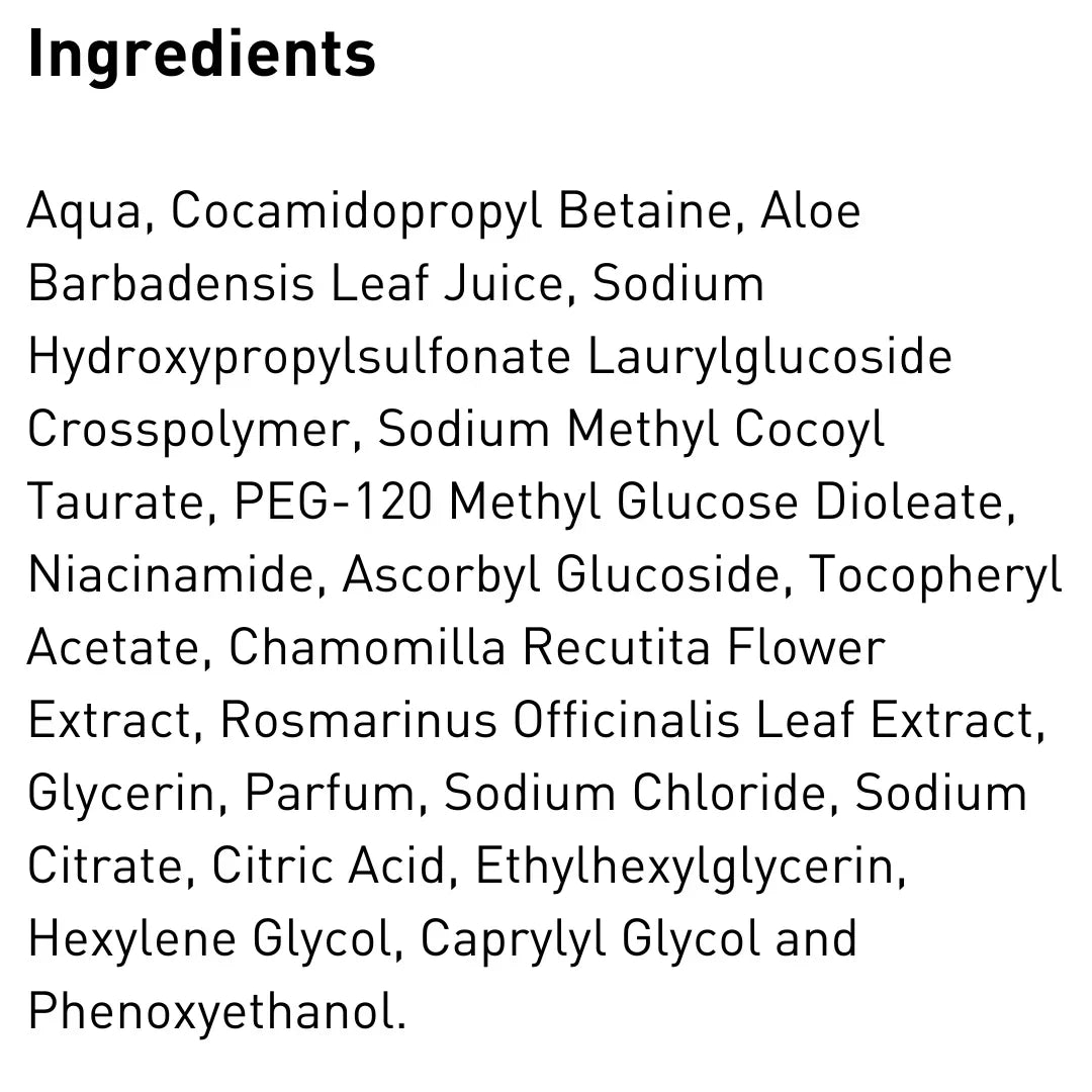 SKIN Soothing Aloe Cleanser