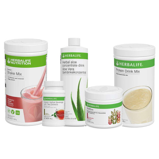 Herbalife Advanced Pack – Shake, Tea, Aloe, Multifibre, Protein Drink Mix